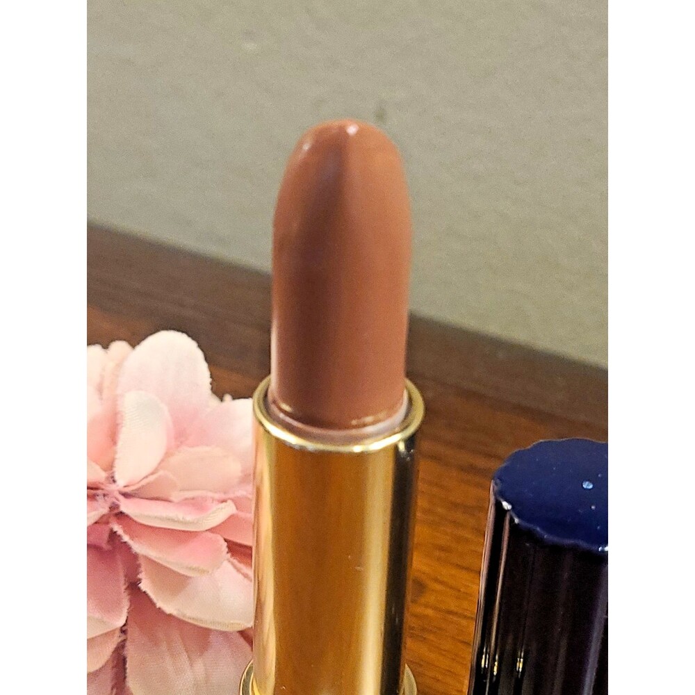 ESTEE LAUDER MYSTERIOUS MOCHA Full Treatment Lipstick SPF 15 # 24 Blue Tube TVL - Picture 5 of 7